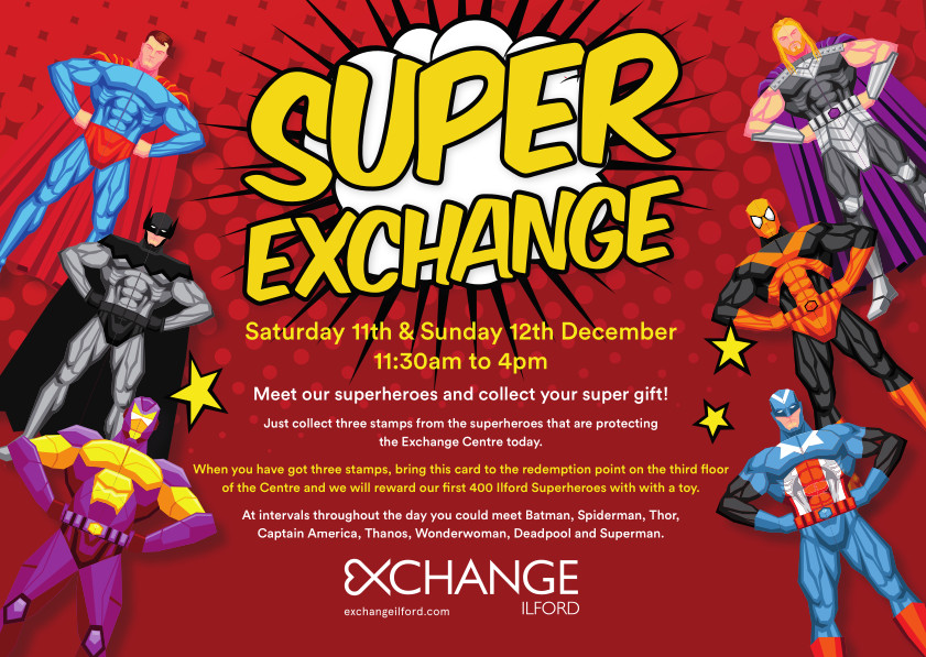 Super Exchange! Superhero Weekend Super Exchange! Superhero Weekend