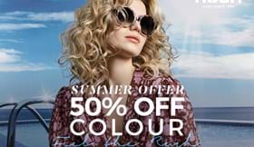 Rush β 50% Off Colour Treatments (With Wash & Cut) Rush β 50% Off Colour Treatments (With Wash & Cut)